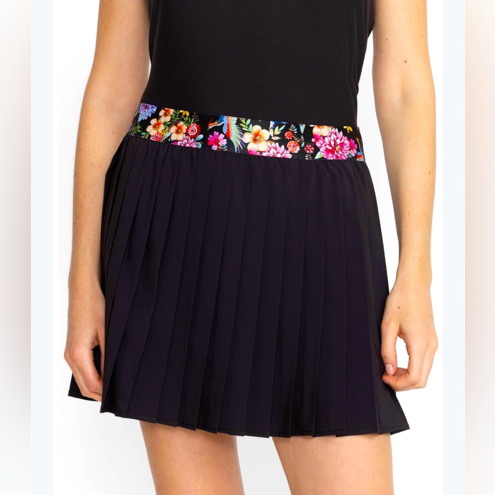 JOHNNY WAS Bee Active Pleated Tennis Skirt